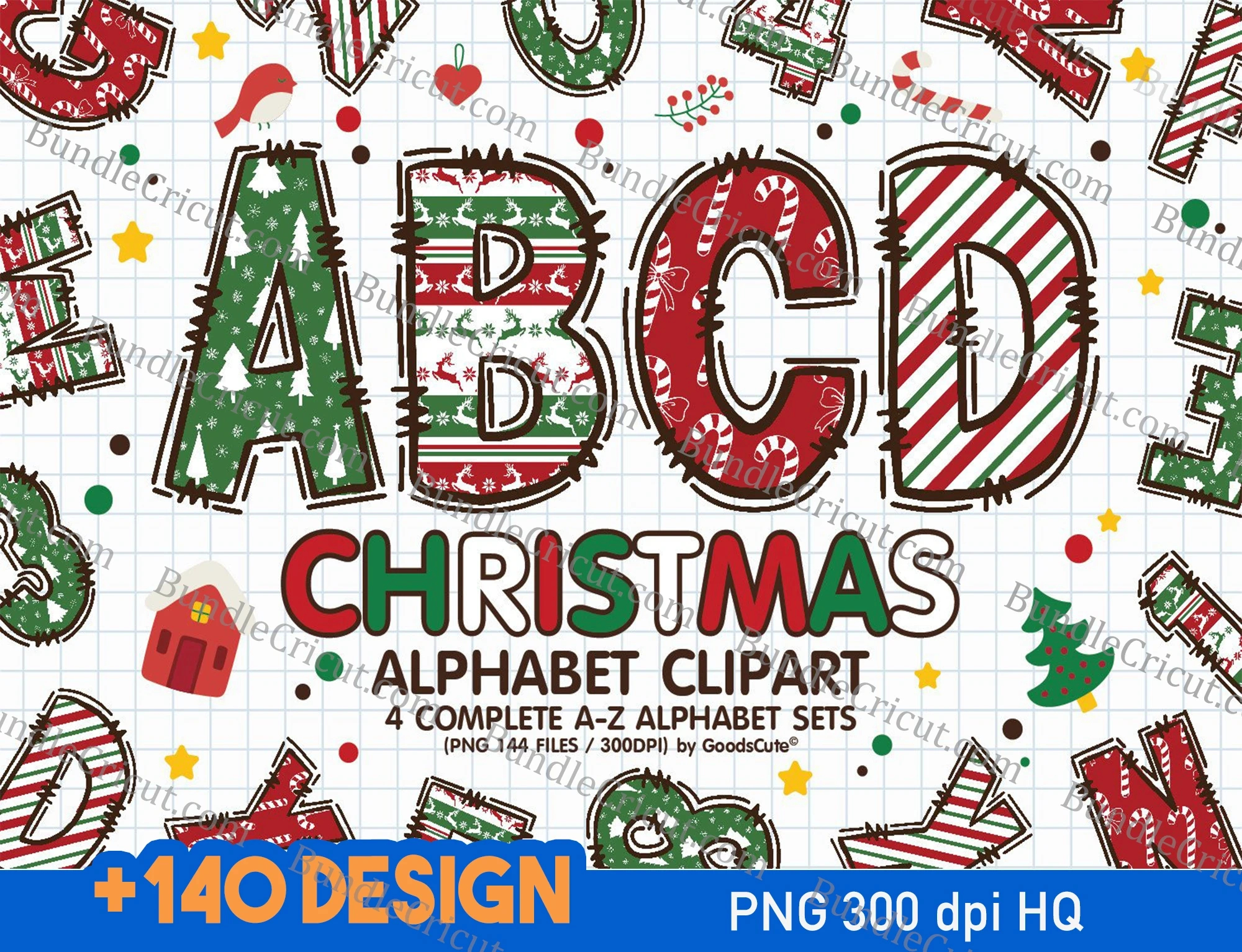 Christmas Alphabet Letters, Individual Christmas Alphabet Letters for Printable Christmas Alphabet Letters