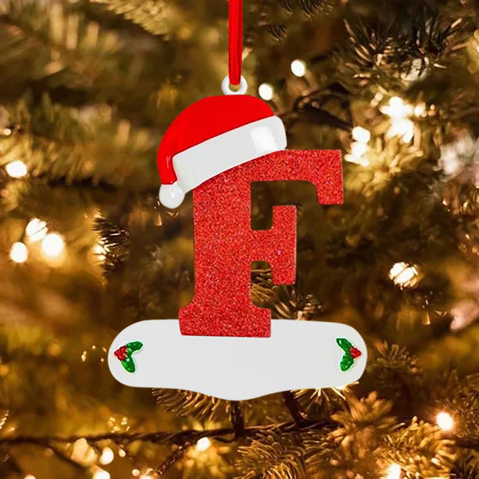 Christmas Alphabet Ornaments 26 Alphabet Personalized Ornaments with regard to Alphabet Christmas Ornaments