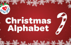 Christmas Alphabet Song With Lyrics for Alphabet Christmas Song