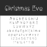 Christmas Fonts: Download Free Typefaces | Onlineprinters Magazine With Easy Christmas Fonts Alphabet