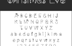 Christmas Fonts: Download Free Typefaces | Onlineprinters Magazine with Easy Christmas Fonts Alphabet