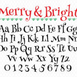 Christmas Fonts Weihnachtsschrift Monogramm Weihnachtsschrift Santa Font  Weihnachtsschrift Weihnachtsschrift Weihnachtsschrift Ttf Svg Png  Bauernhaus For Alphabet Christmas Fonts