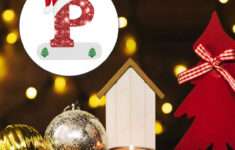 Christmas Letter Ornaments Lovely Anti-Deform Christmas Alphabet for Alphabet Christmas Tree Ornaments