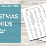 Christmas Words List From A To Z | Primarylearning In Christmas Words By Alphabet