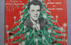 Dickie Valentine Christmas Alphabet 1950'S Sheet Music! | Ebay within Dickie Valentine Christmas Alphabet