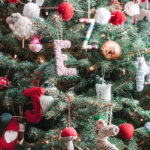 Diy | Kid Friendly Christmas Ornaments   Yarn Letters   A Daily Intended For Alphabet Christmas Tree Ornaments