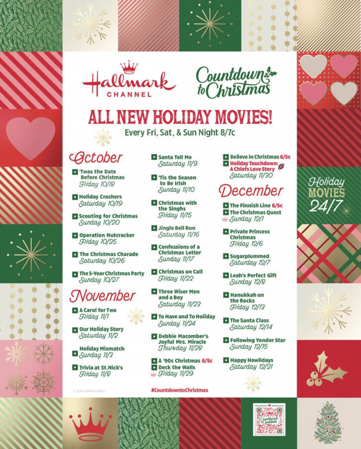 Alphabetical List of Hallmark Christmas Movies