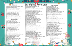 Holiday Movie Checklist Multiple Channels : R/Hallmarkmovies pertaining to Christmas Movies In Alphabetical Order