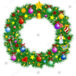 Letter O Christmas Decoration Part Full Stock Vector (Royalty Free In Christmas Alphabet Letter O