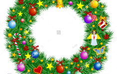 Letter O Christmas Decoration Part Full Stock Vector (Royalty Free in Christmas Alphabet Letter O