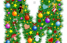 Letter Puuuurfect M Christmas with Christmas Alphabet Letter M