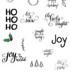 Making Your Lettering A Digital Overlay Throughout Christmas Calligraphy Alphabet