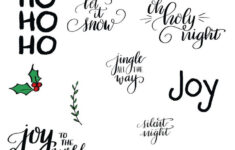 Making Your Lettering A Digital Overlay throughout Christmas Calligraphy Alphabet