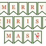 Merry Christmas For Letters   15 Free Pdf Printables | Printablee For Alphabet Merry Christmas Letters Printable