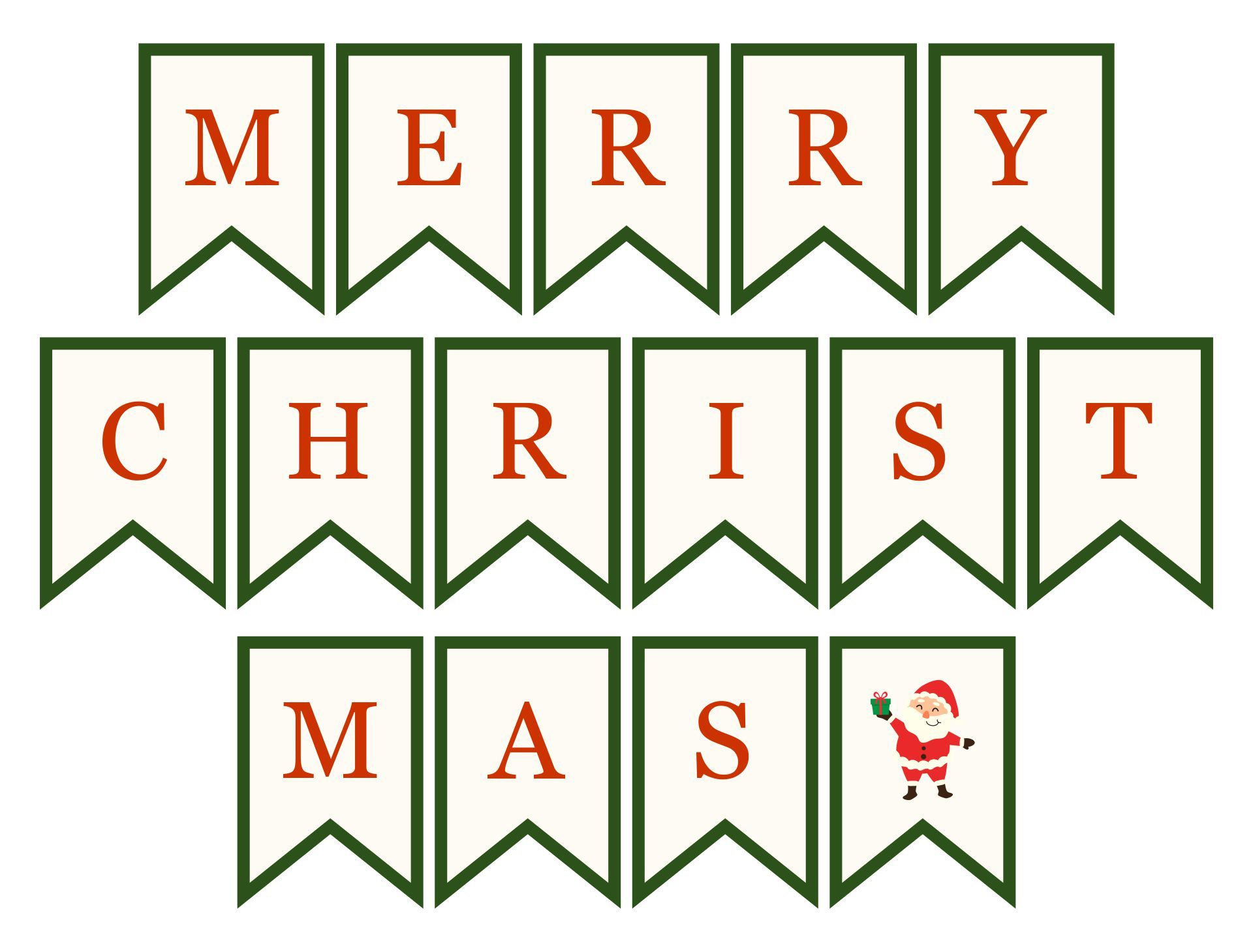 Merry Christmas For Letters - 15 Free Pdf Printables | Printablee for Alphabet Merry Christmas Letters Printable