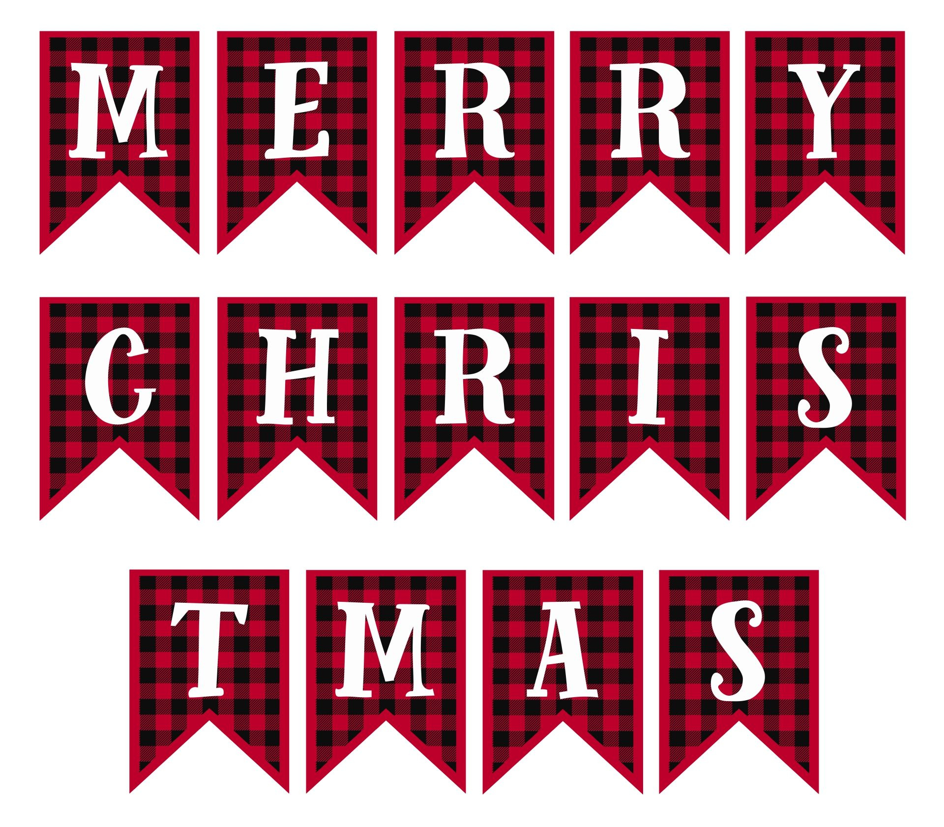 Merry Christmas Lettering - 15 Free Pdf Printables | Printablee regarding Alphabet Merry Christmas Letters Printable