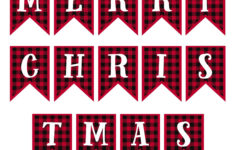 Merry Christmas Lettering - 15 Free Pdf Printables | Printablee within Christmas Alphabet Letters Printable Free