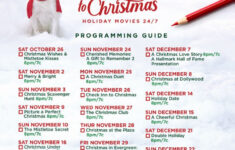 Movie Guide 2019 - Countdown To Christmas for Alphabetical List of Hallmark Christmas Movies
