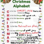 Pin Page For Christmas Alphabet With Lyrics