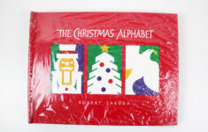 Sealed 1996 Christmas Alphabetrobert Sabuda. Paper Engineering regarding The Christmas Alphabet Sabuda
