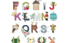 Sizzix • Thinlits Die Set Christmas Alphabet with regard to Alphabet Letters For Christmas