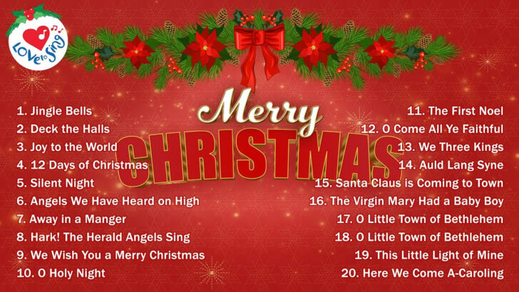 List Christmas Carols Alphabetical Order