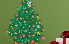 Traditional Kids Alphabet Christmas Tree for Christmas Tree Alphabet