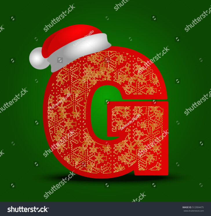 Christmas Alphabet Letter G