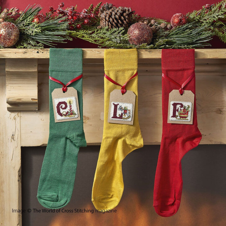 Alphabet Christmas Stockings